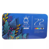 مدادرنگی 72 رنگ جعبه فلزی مدل ارتیست ام کیو