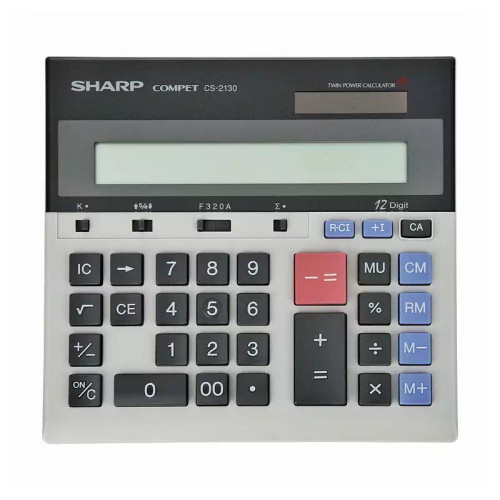 ماشین حساب حسابداری CS-2130 اصلی شارپ