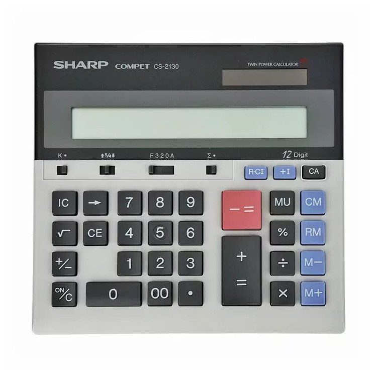 ماشین حساب حسابداری CS-2130 اصلی شارپ