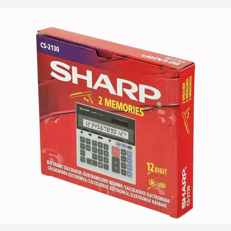 ماشین حساب حسابداری CS-2130 اصلی شارپ