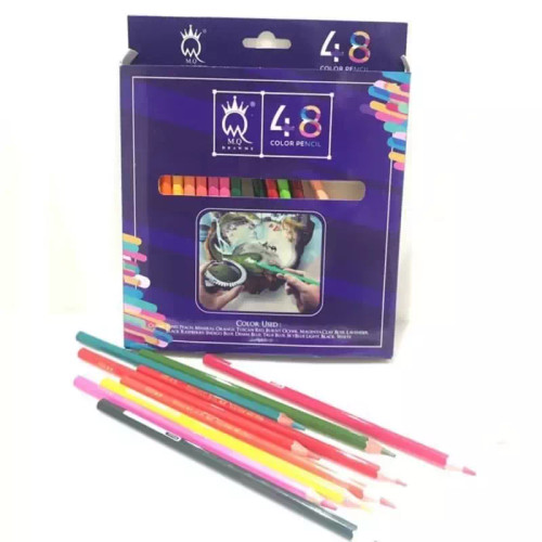 مداد رنگی 48 رنگ مقوایی آرتیست ام کیو