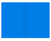 پوشه مقوایی خط دار ضخیم 400 گرم