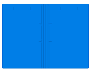 پوشه مقوایی خط دار ضخیم 400 گرم