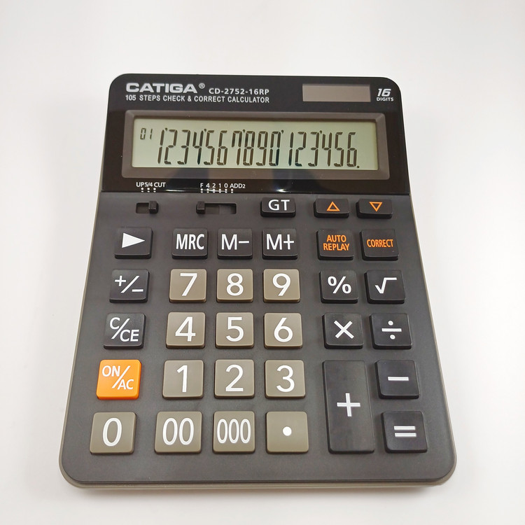 ماشین حساب کاتیگا مدل CD-2752-16RP