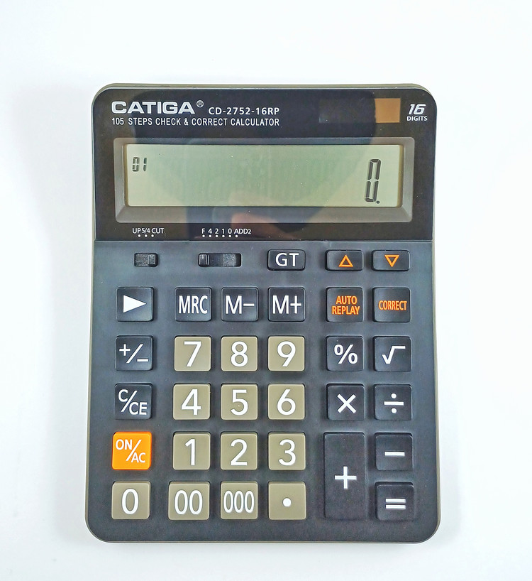 ماشین حساب کاتیگا مدل CD-2752-16RP